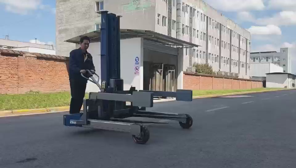 Rough Terrain Self-Loading Stacker (3300 Lbs, Scissor Arm)